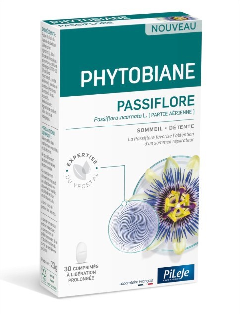 Pileje Phytobiane Passiflore 30 Comprimés - Pharmacie Agnès Praden à Alès