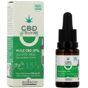 Boiron Huile de CBD 15% 15 ml - Pharmacie Agnès Praden à Alès