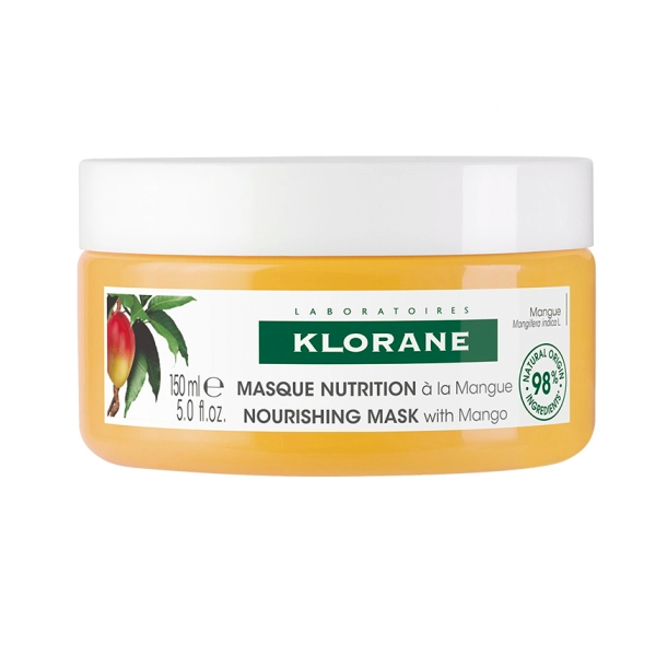 Klorane Masque Nutrition  à la Mangue 150ml - Pharmacie Agnès Praden à Alès