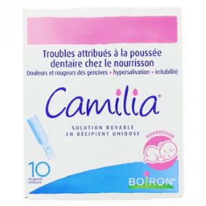 Boiron Camilia x10 Récipients Unidoses 1ml - Pharmacie Agnès Praden à Alès