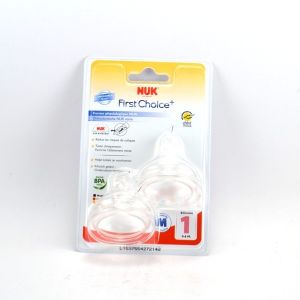 Nuk First Choice + Tétines Physiologiques 0-6 Mois - Type : M - Pharmacie Agnès Praden à Alès