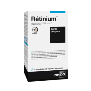 NHCO Rétinium 28 comprimés & 28 capsules - Pharmacie Agnès Praden à Alès