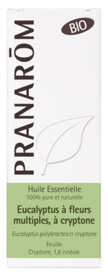 Pranarôm Huile Essentielle Eucalyptus fleurs Multiples à Cryptone Bio 10 ml - Pharmacie Agnès Praden à Alès