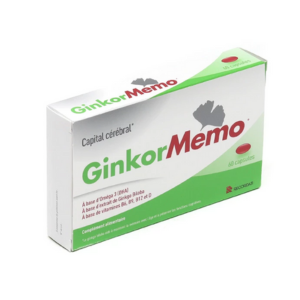Ginkor Memo 60 capsules - Pharmacie Agnès Praden à Alès