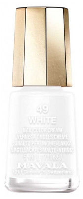 Mavala Vernis à Ongle Mini 49 White 5ml - Pharmacie Agnès Praden à Alès