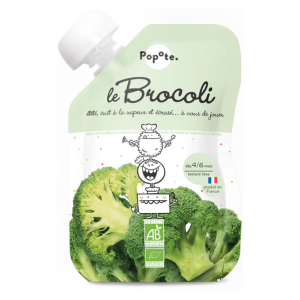 Popote Gourde Brocoli Bio 120g - Pharmacie Agnès Praden à Alès