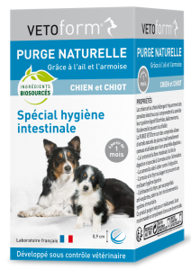Vetoform purge naturelle chiot et chien cp - Pharmacie Agnès Praden à Alès