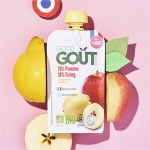 Good Gout Gourde Pomme Coing 120 g  - Pharmacie Agnès Praden à Alès