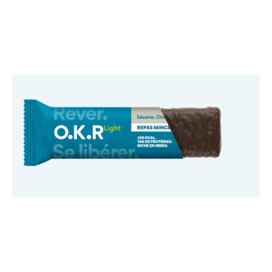 OKR Barre Repas Light Sesam Chocolat 70g  - Pharmacie Agnès Praden à Alès