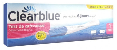 Clearblue Test de Grossesse Early - Pharmacie Agnès Praden à Alès