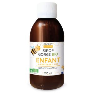 Propos Nature Sirop Gorge Enfant Bio 150ml - Pharmacie Agnès Praden à Alès