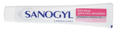 Sanogyl dentifrice rose gencives sensibles 75ml - Pharmacie Agnès Praden à Alès