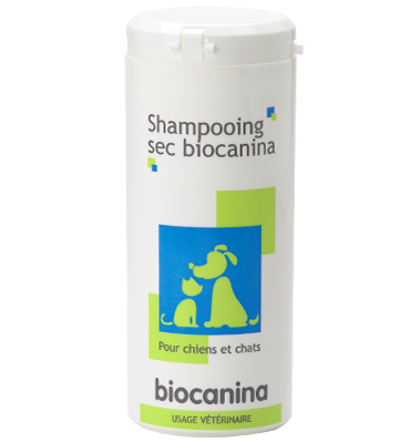 Biocanina Shampoing sec en poudre - Pharmacie Agnès Praden à Alès