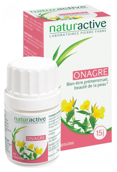 Naturactive Onagre 30 Capsules - Pharmacie Agnès Praden à Alès