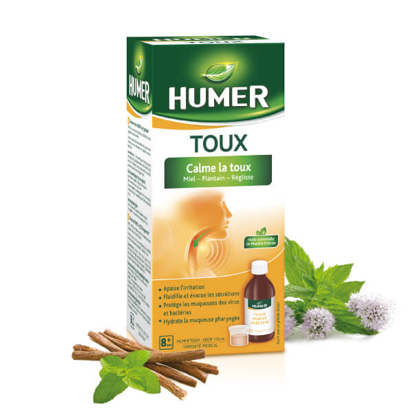 Humer Toux Sirop 170 ml - Pharmacie Agnès Praden à Alès