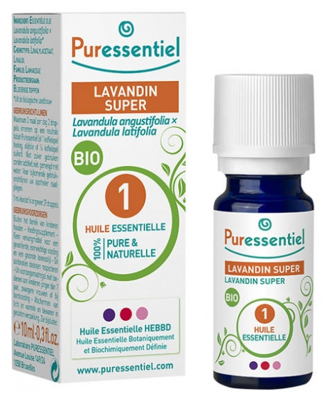 Puressentiel Huile Essentielle Lavandin Super Bio 10 ml - Pharmacie Agnès Praden à Alès