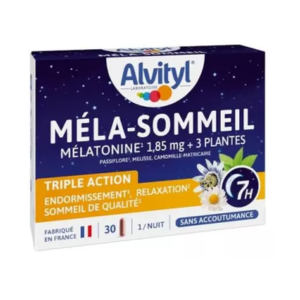 Urgo Alvityl Méla-Sommeil Nuit 30 Gélules - Pharmacie Agnès Praden à Alès