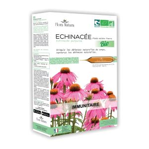 Flora Natura® Echinacée Bio 20 Ampoules - Pharmacie Agnès Praden à Alès