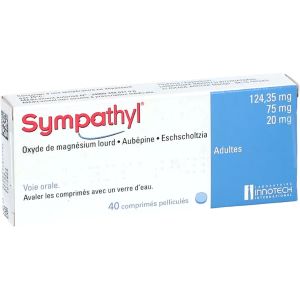 Innotech Sympathyl 40 Comprimés Enrobés  - Pharmacie Agnès Praden à Alès