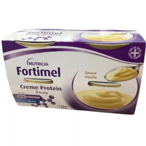 Fortimel Creme Protein Vanille 4 x 200 g - Pharmacie Agnès Praden à Alès