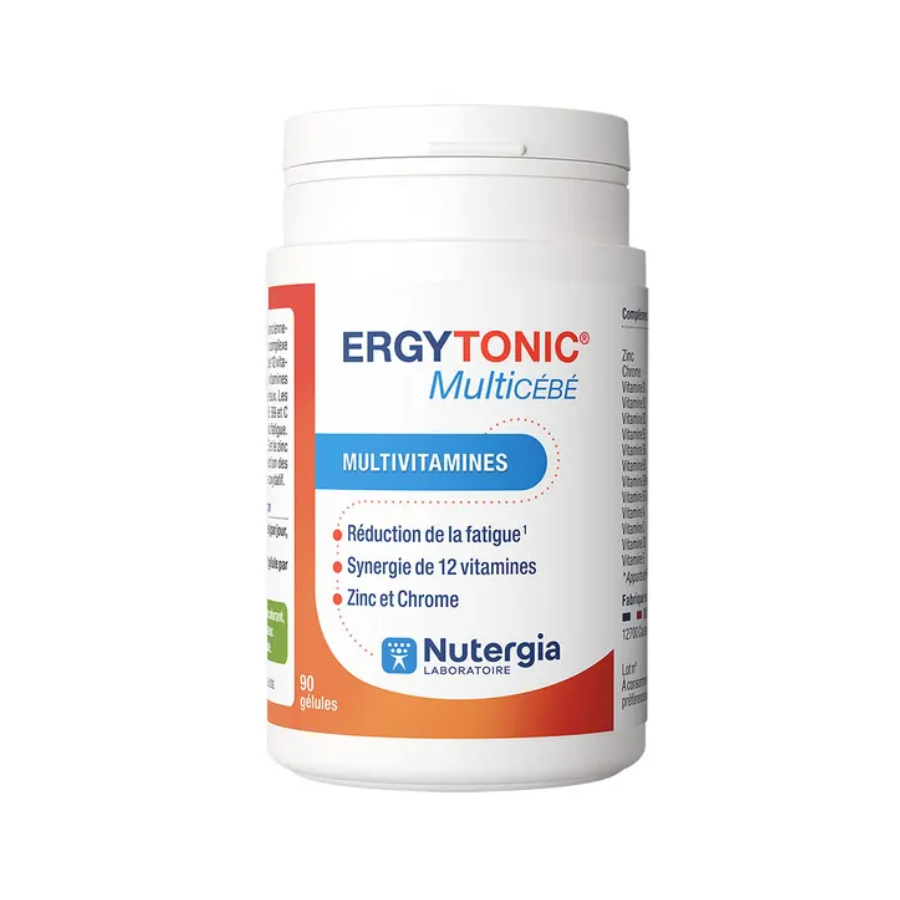 Nutergia Ergytonic Multicébe 90 Gélules - Pharmacie Agnès Praden à Alès