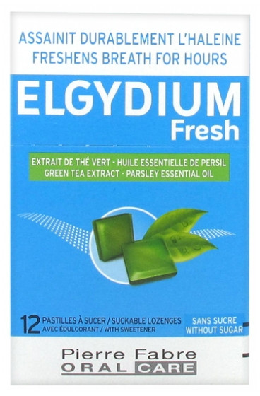 Elgydium Fresh 12 Pastilles à Sucer - Pharmacie Agnès Praden à Alès