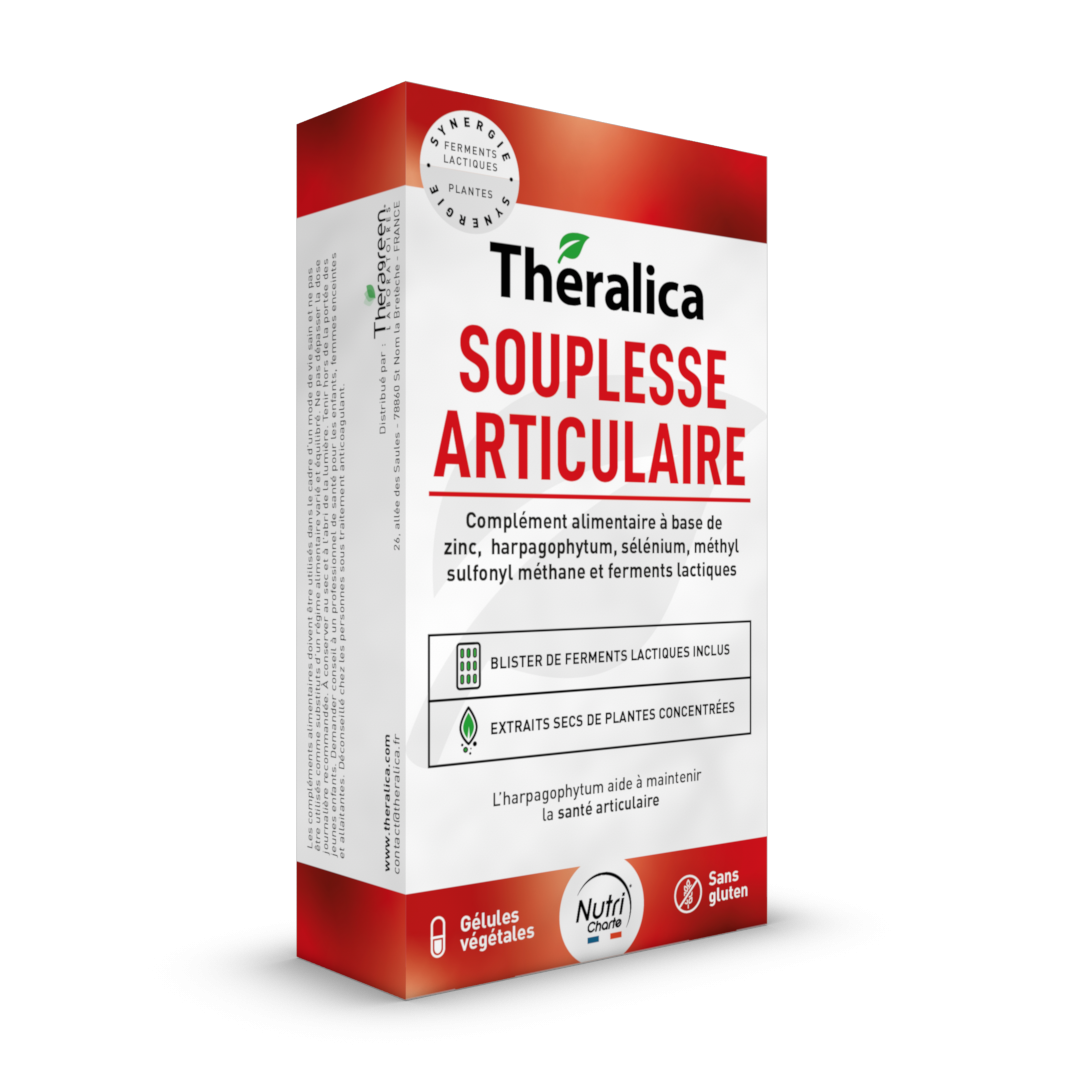 TTheralica Souplesse articulaire 45 Gélules - Pharmacie Agnès Praden à Alès
