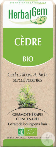 Herbalgem Cèdre Bio 30ml - Pharmacie Agnès Praden à Alès