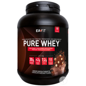 Ea fit Pure Whey Saveur Chocolat Noisette 750 g - Pharmacie Agnès Praden à Alès