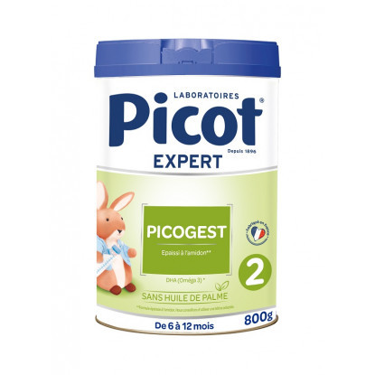 Picot Picogest 2 Lait 6 - 12 mois 800g - Pharmacie Agnès Praden à Alès