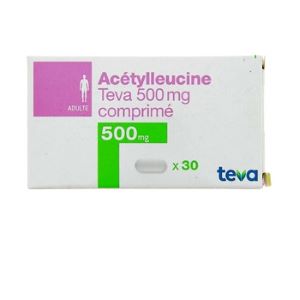 Teva Acetylleucine 500mg x30 Comprimés  - Pharmacie Agnès Praden à Alès