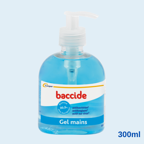 Cooper Baccide Gel Hydroalcoolique 300ml - Pharmacie Agnès Praden à Alès
