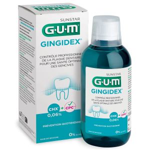 Gum Gingidex Bain De Bouche 300 ml - Pharmacie Agnès Praden à Alès