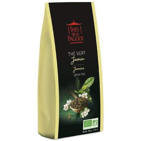 Thé de la Pagode thé vert au jasmin 100g - Pharmacie Agnès Praden à Alès