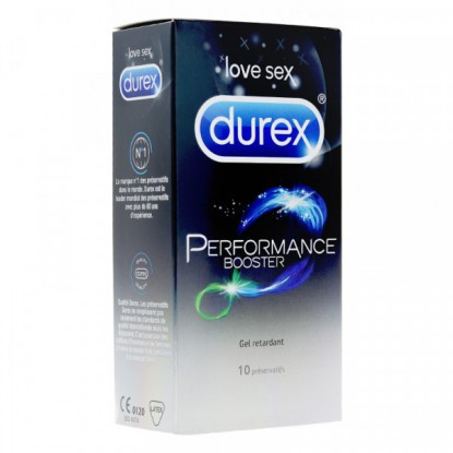 Durex Performance Booster 10 Préservatifs - Pharmacie Agnès Praden à Alès
