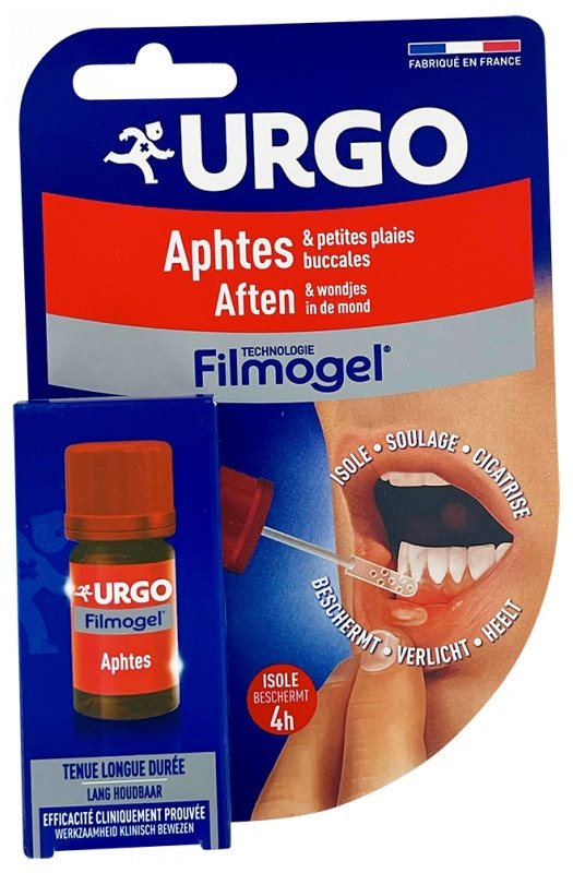 Urgo Filmogel Aphtes & Petites Plaies Buccales 6 ml - Pharmacie Agnès Praden à Alès