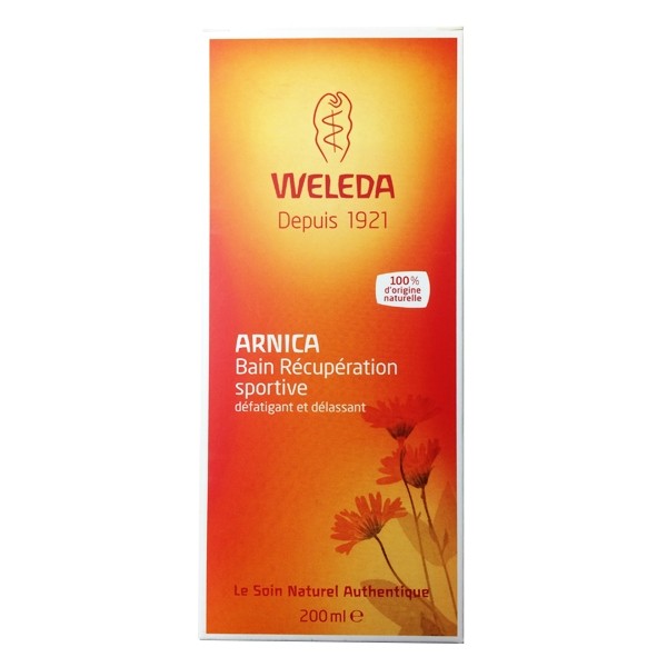 Weleda bain de récupération sportive à l'arnica 200ml - Pharmacie Agnès Praden à Alès