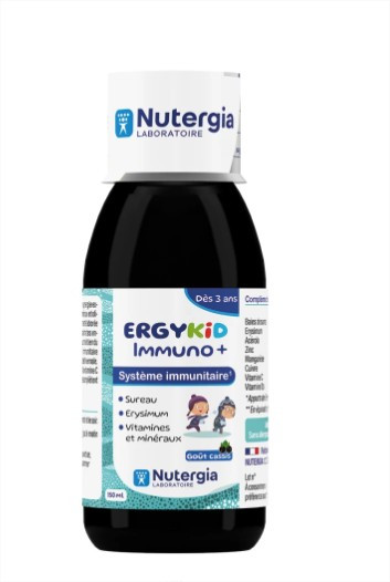 Nutergia Ergykid Immuno + 150ml - Pharmacie Agnès Praden à Alès