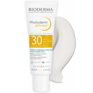 Bioderma Photoderm AKN Mat SPF30 Fluide 40 ml - Pharmacie Agnès Praden à Alès
