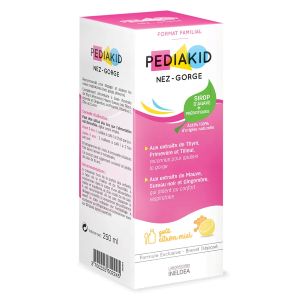 Ineldea Pediakid Nez Gorge Sirop 250 ml - Pharmacie Agnès Praden à Alès