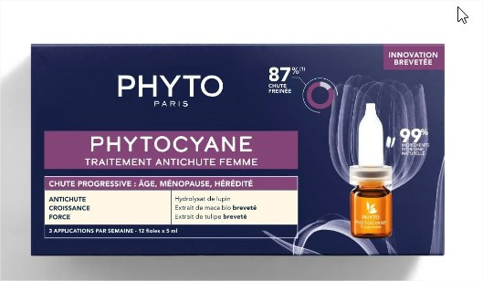 Phytocyane Traitement Anti-Chute Femme Chute Progressive - Pharmacie Agnès Praden à Alès