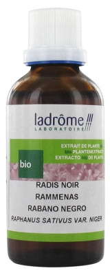Ladrôme Extrait de Plante Fraîche Bio Radis Noir 50 ml - Pharmacie Agnès Praden à Alès