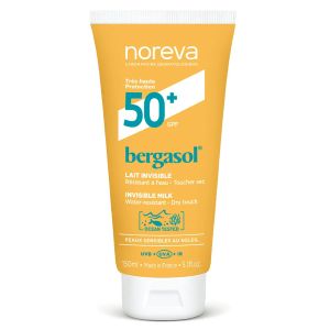 Noreva Bergasol Lait Invisible SPF50+ 150ML - Pharmacie Agnès Praden à Alès