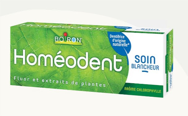 Boiron Homéodent soin blancheur arôme chlorophylle 75 ml - Pharmacie Agnès Praden à Alès