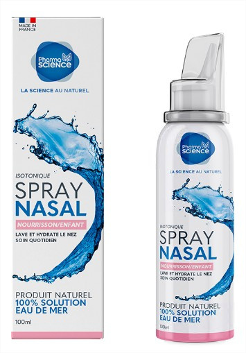 Pharmascience Spray nasal nourrissons, enfants 100 ml - Pharmacie Agnès Praden à Alès