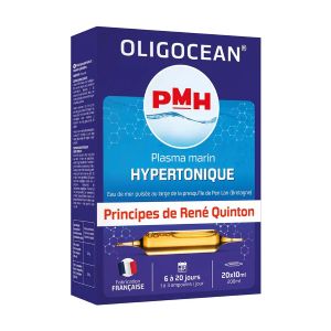 Super Diet Oligocean Plasma Marin Hypertonique 20 Ampoules - Pharmacie Agnès Praden à Alès