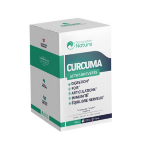 Precription Nature Curcuma 120 gélules - Pharmacie Agnès Praden à Alès