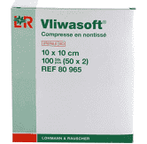Lohmann Compresses stériles non tissées 10x10cm - 50 sachets 2 - Pharmacie Agnès Praden à Alès