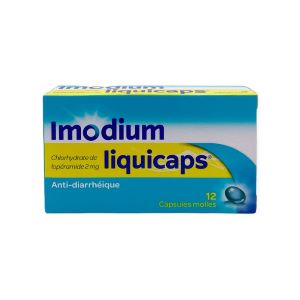 Johnson & Johnson Imodium LiquidCaps 2mg 12 CapsulesI Molles  - Pharmacie Agnès Praden à Alès