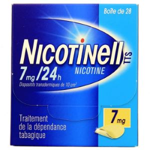 Gsk Nicotinell Tts 7mg 28 Patchs - Pharmacie Agnès Praden à Alès